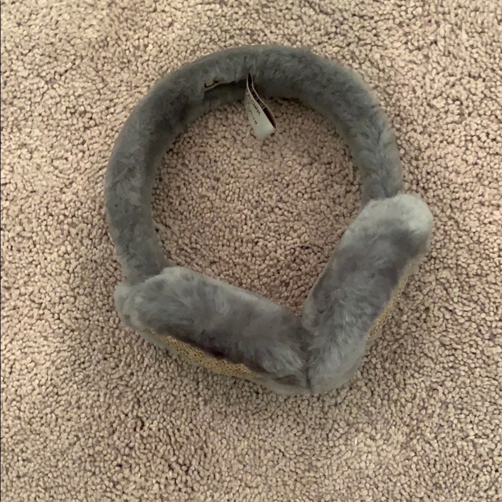 Grey and Silver UGG Earmuff